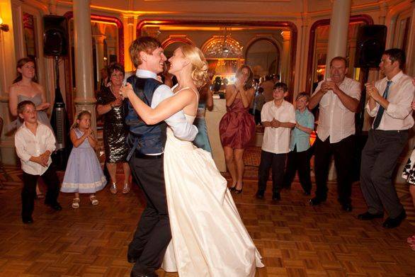 Couple dancing