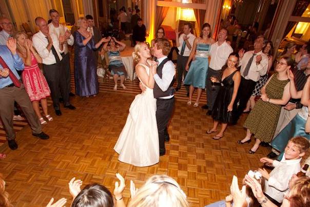 Couple dancing