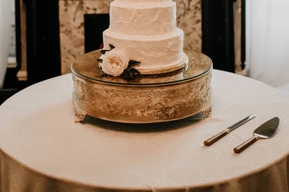 Beautiful cake shot