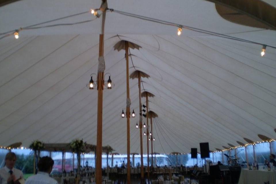 Tent wedding