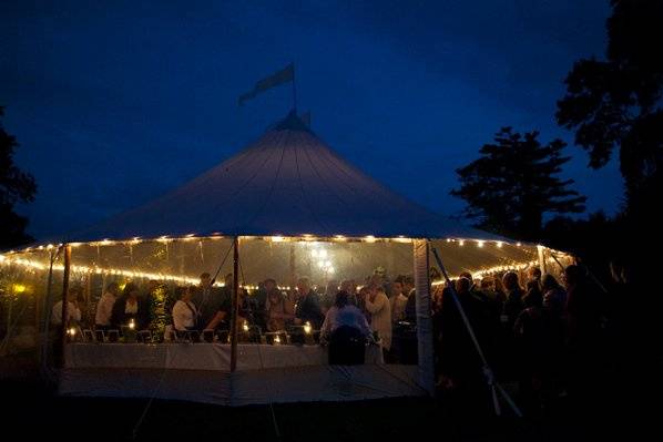 Tent wedding