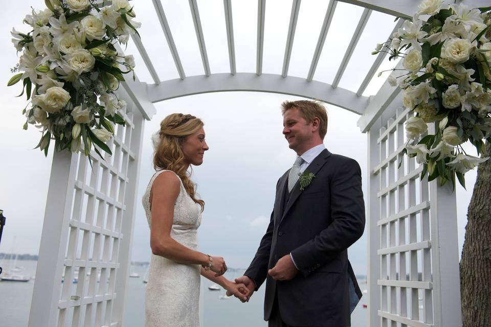 Tent wedding