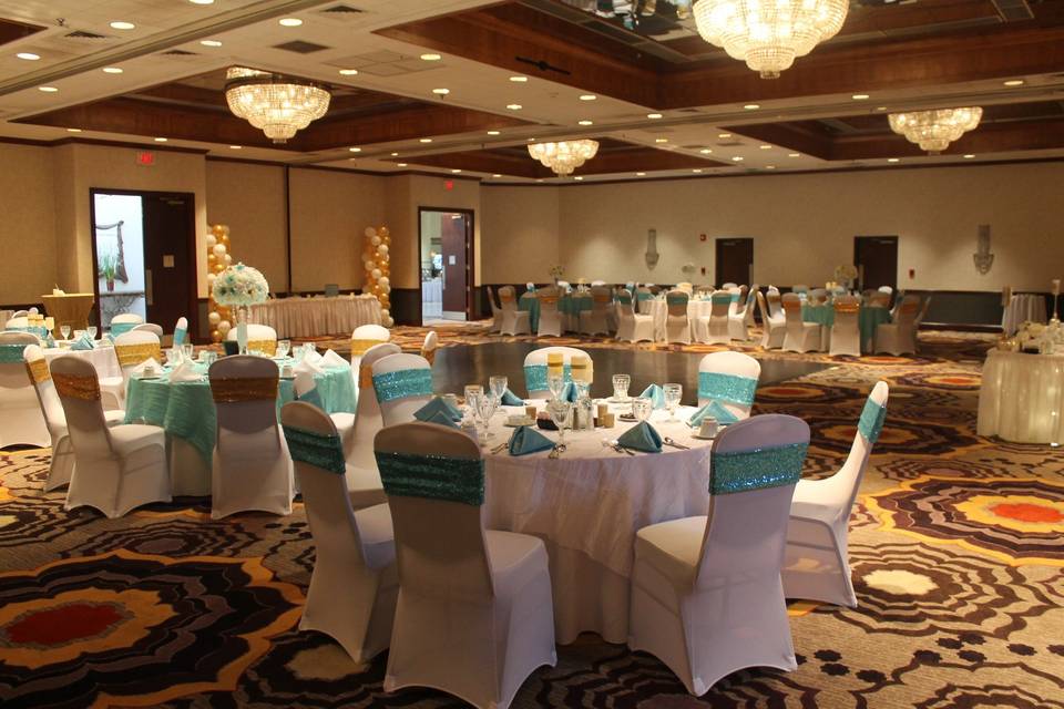 Reception area