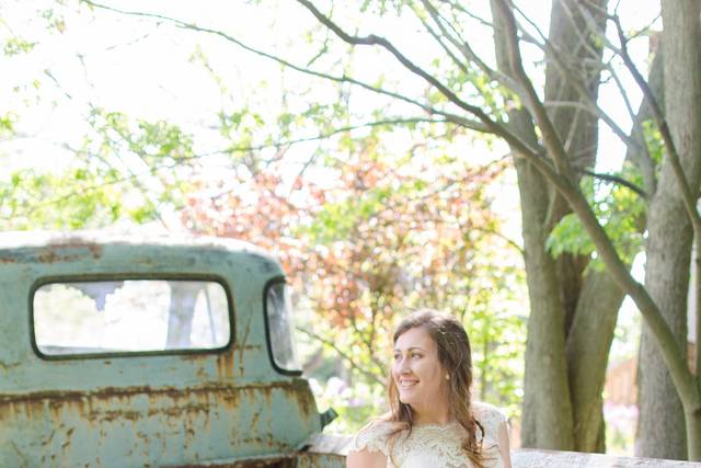 Spring country wedding