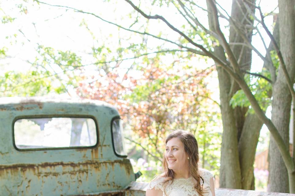 Spring country wedding