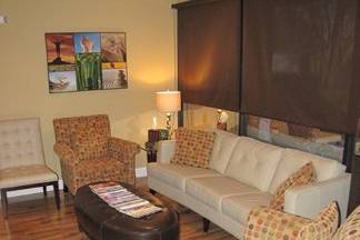 Relax in our quiet waiting room.