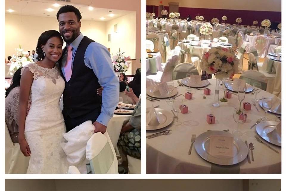 Cork Wedding 2016.  Elegant but simple look. Ivory, Reseda, and silver.