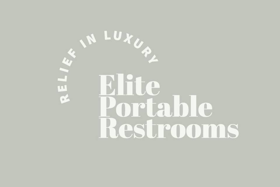 Elite Portable Restroom