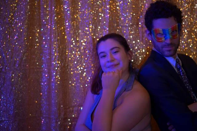 Couple in the booth
