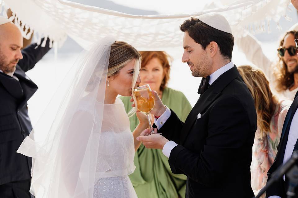 Wedding in Mykonos at Alemagou