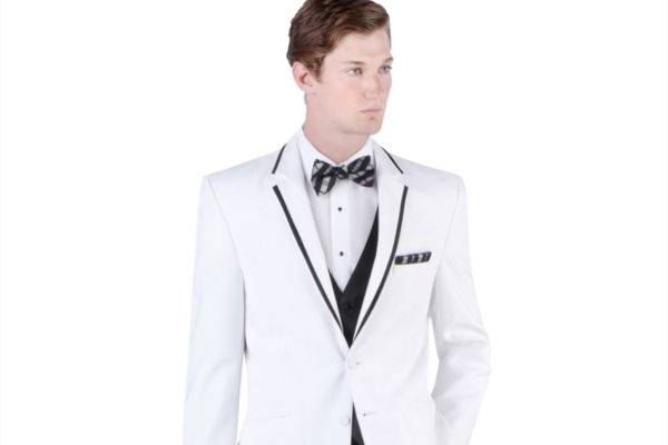 White tux