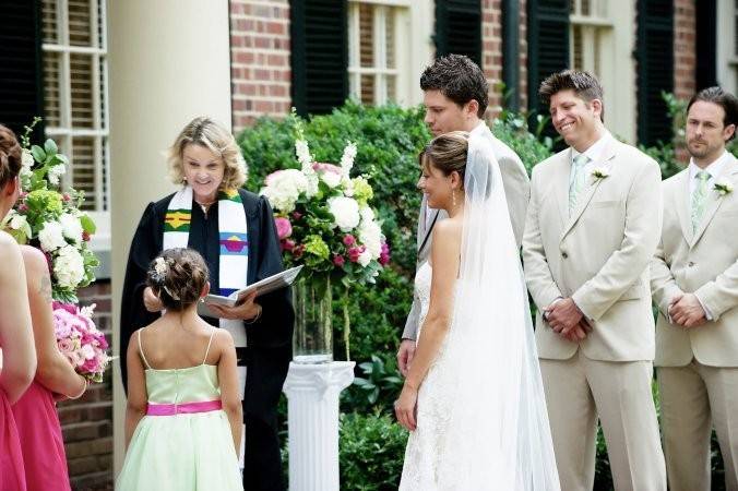 Beautiful flower girl