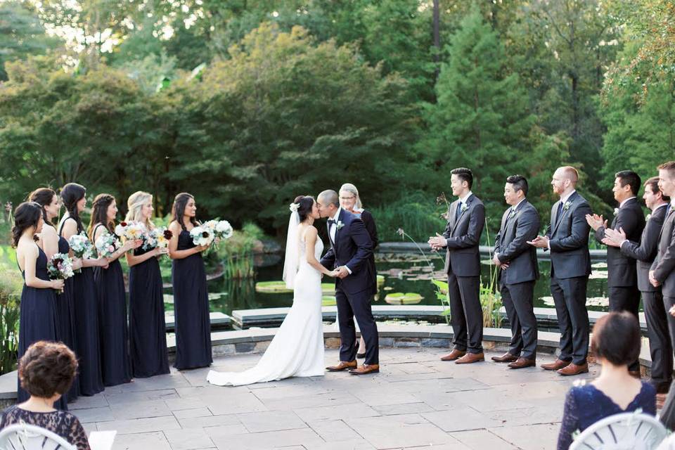 Newlyweds at The Carolina Inn