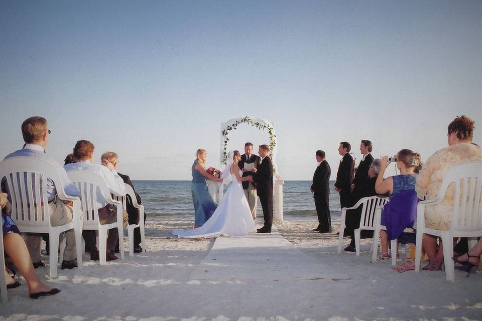 Beach wedding