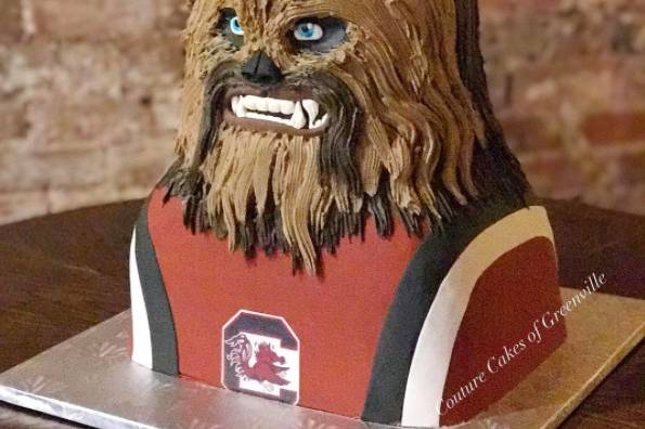 Chewbacca cake