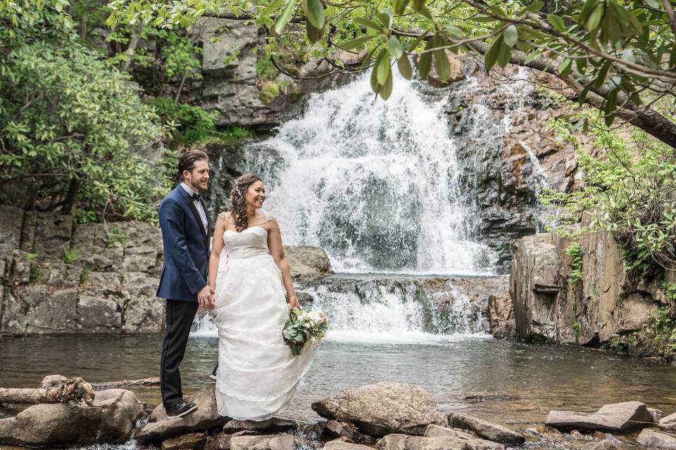 Waterfall Wedding Photographer