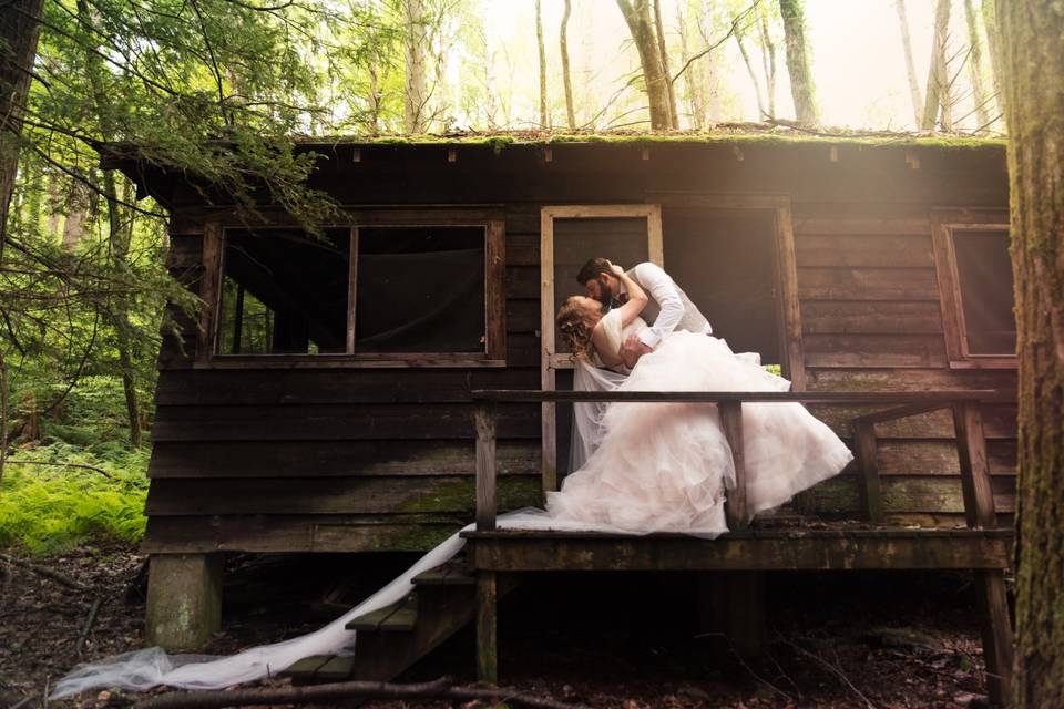 Finger Lakes Wooded Wedding
