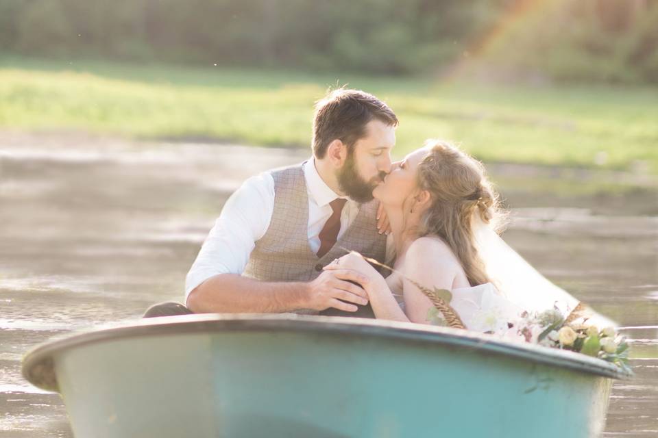 Finger Lakes Wooded Wedding