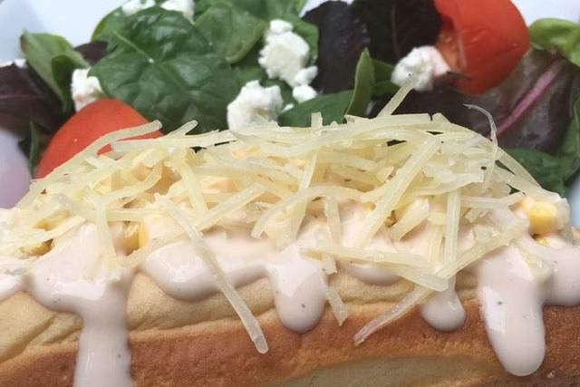 Alfredo Parmesan Pup