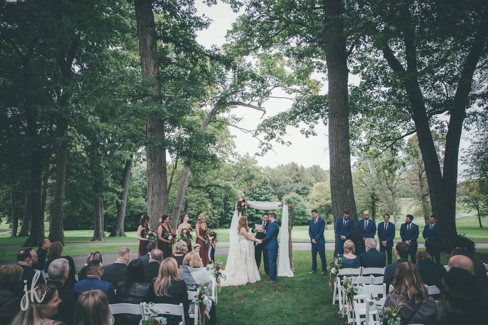 Wedding ceremony | Janae Katherine Photography