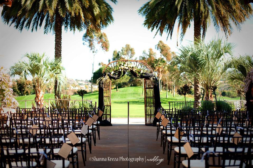 Outdoor ceremony