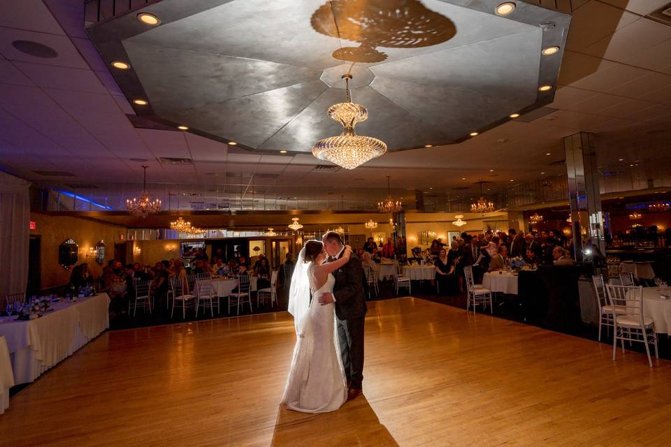 First dance Crystal room