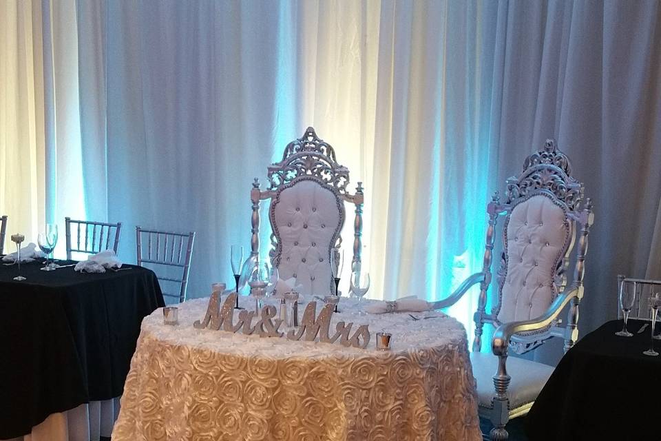 King and Queen chairs