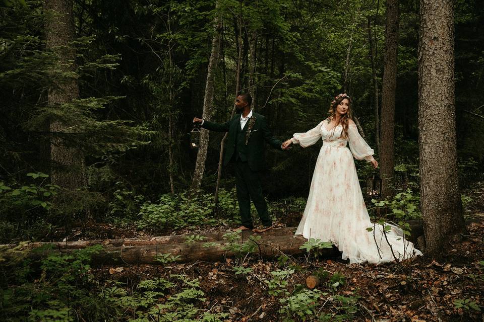 Whimsical Elopement