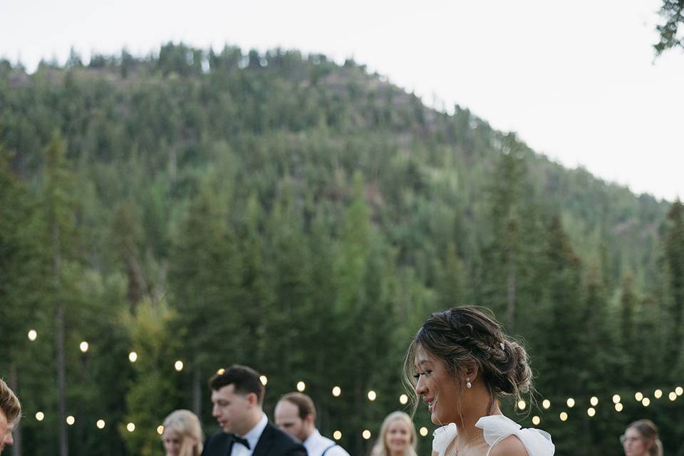 Reception al fresca
