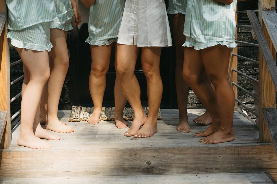 Bridal party fun!