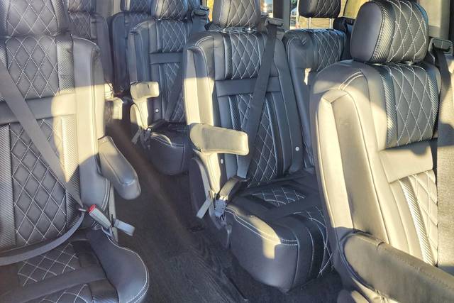 Luxury Shuttle Van Interior