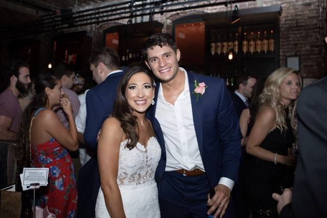 The happy couple