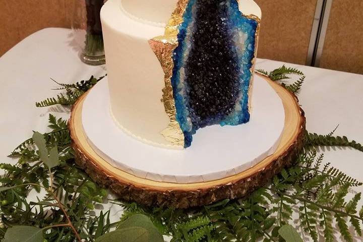 Geode cake