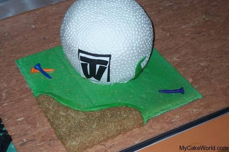 Tiger Woods 3D Golf Ball
