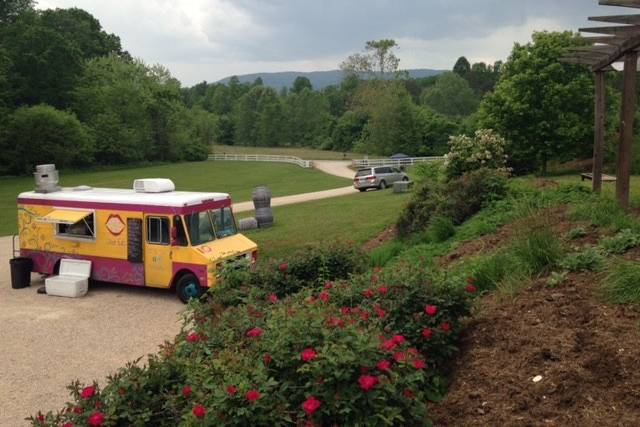 Mouth wide  food truck