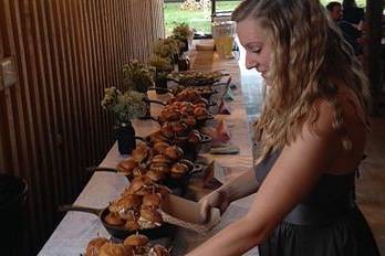 Buffet area