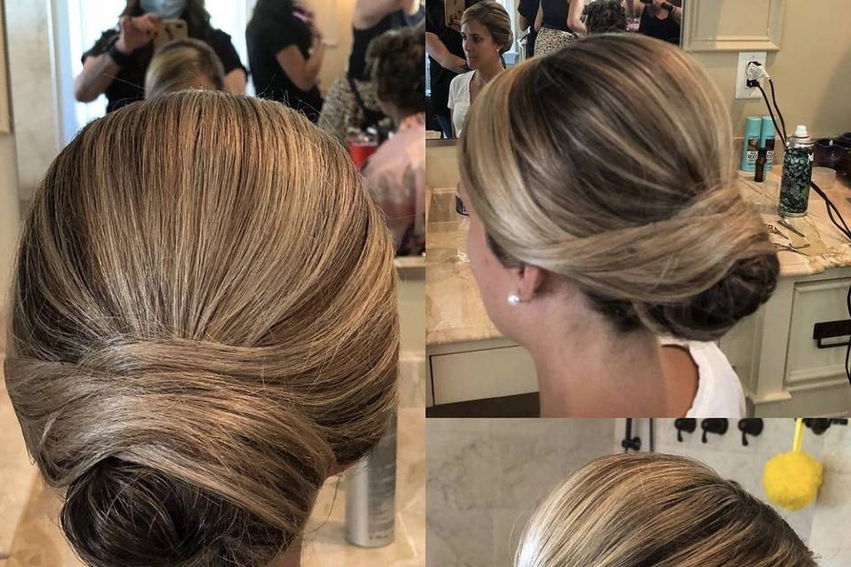 Soft updo