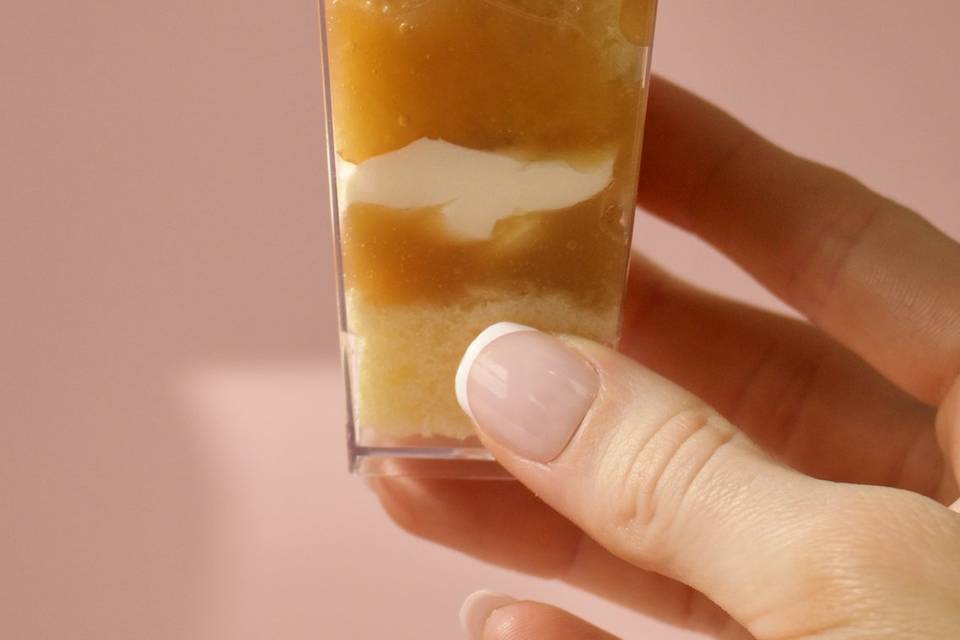 Bananas Foster Cake Shooters