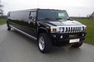 Our Black Hummer Limo