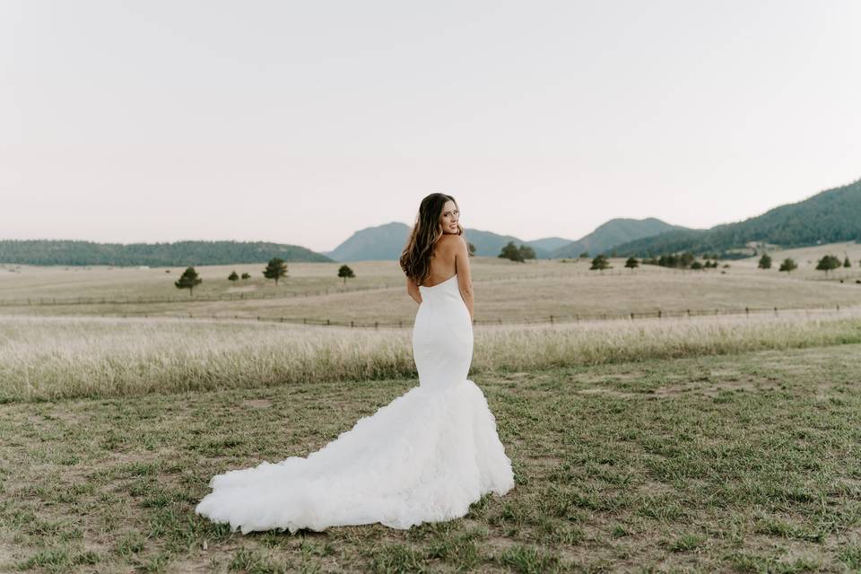 Spacious bridal suites