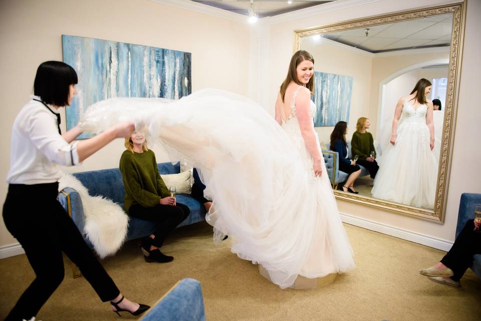 Personal bridal stylists