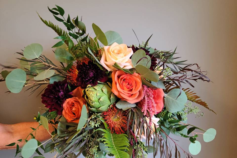 Bouquet with Artichoke