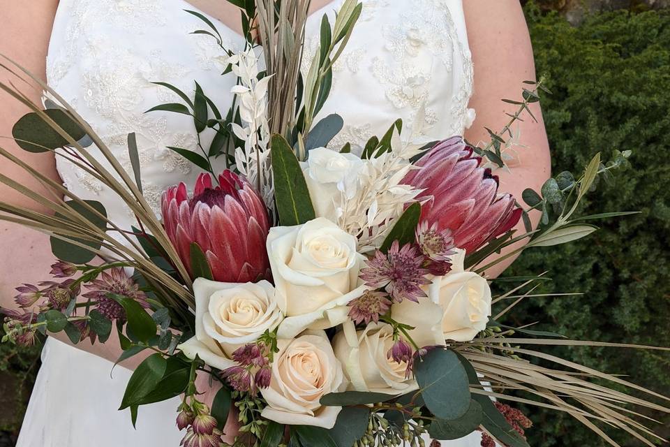 Boho Bride Bouquet