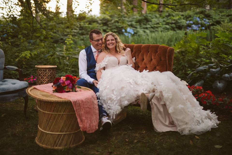 Bridal Veil Lakes wedding