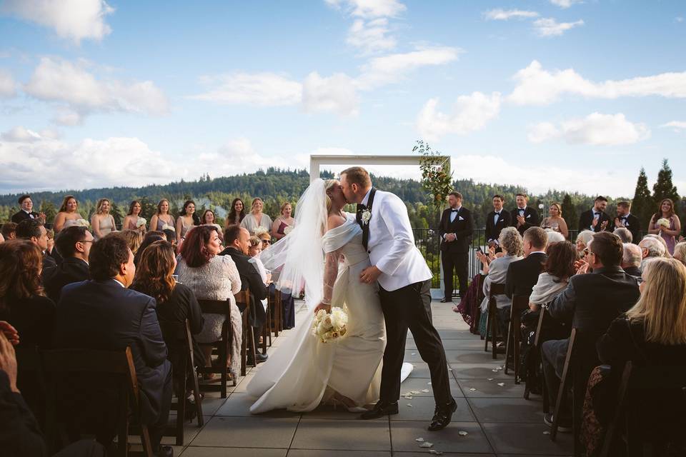 Ironlight wedding ceremony
