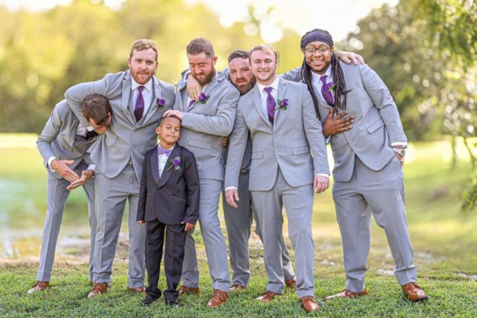 The groomsmen