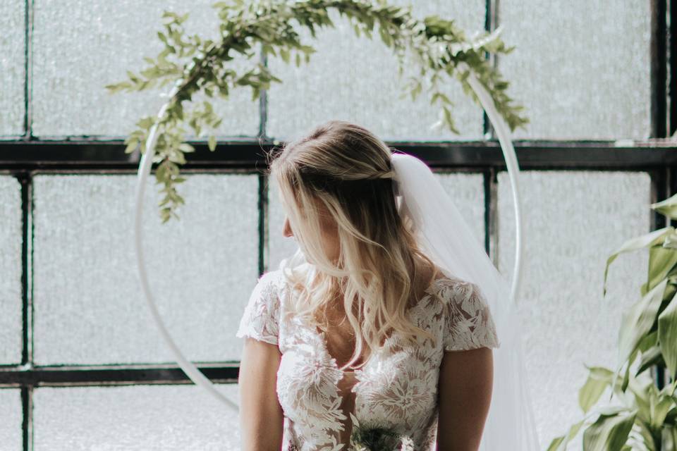 All Bliss Photography - bride and her flowers
