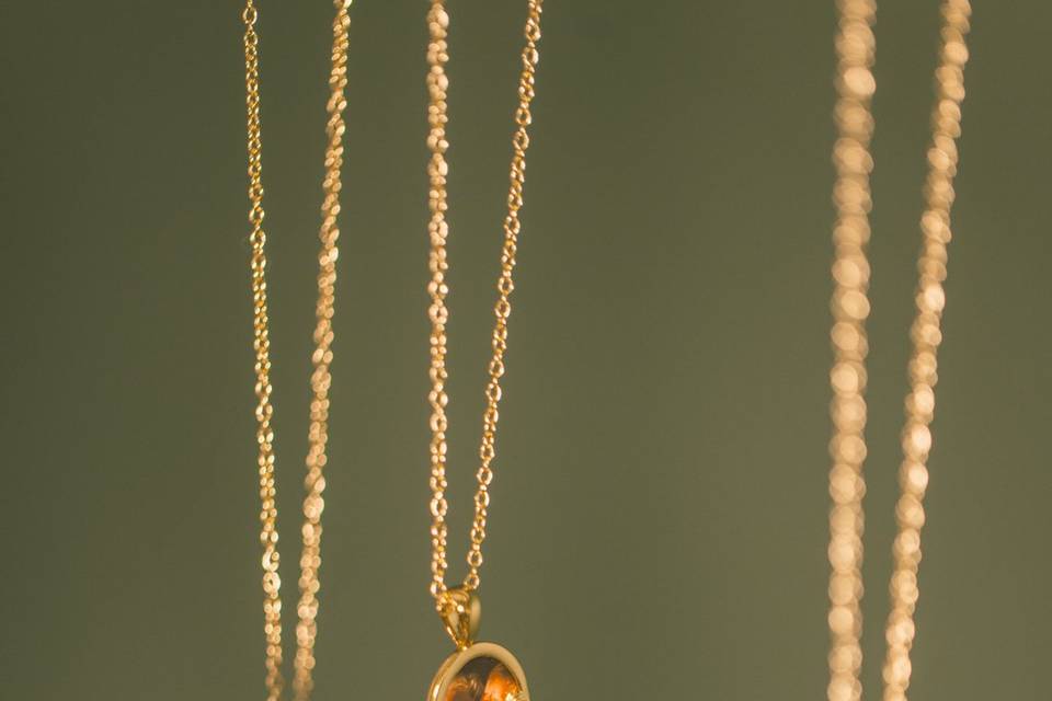 Locket with your flowers