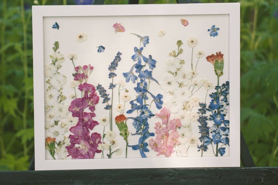 11x14 linen backing