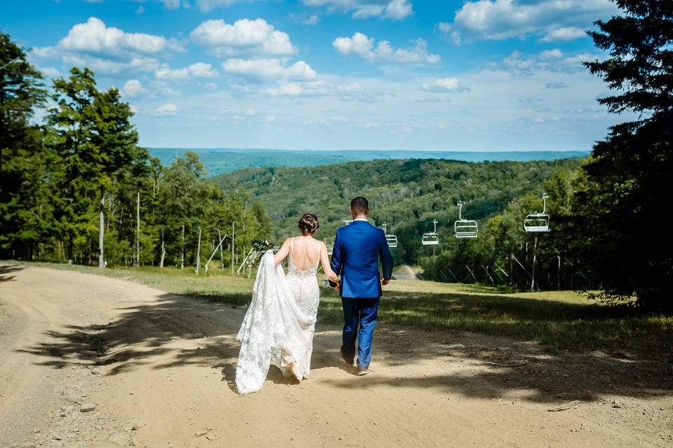 Bride and groom